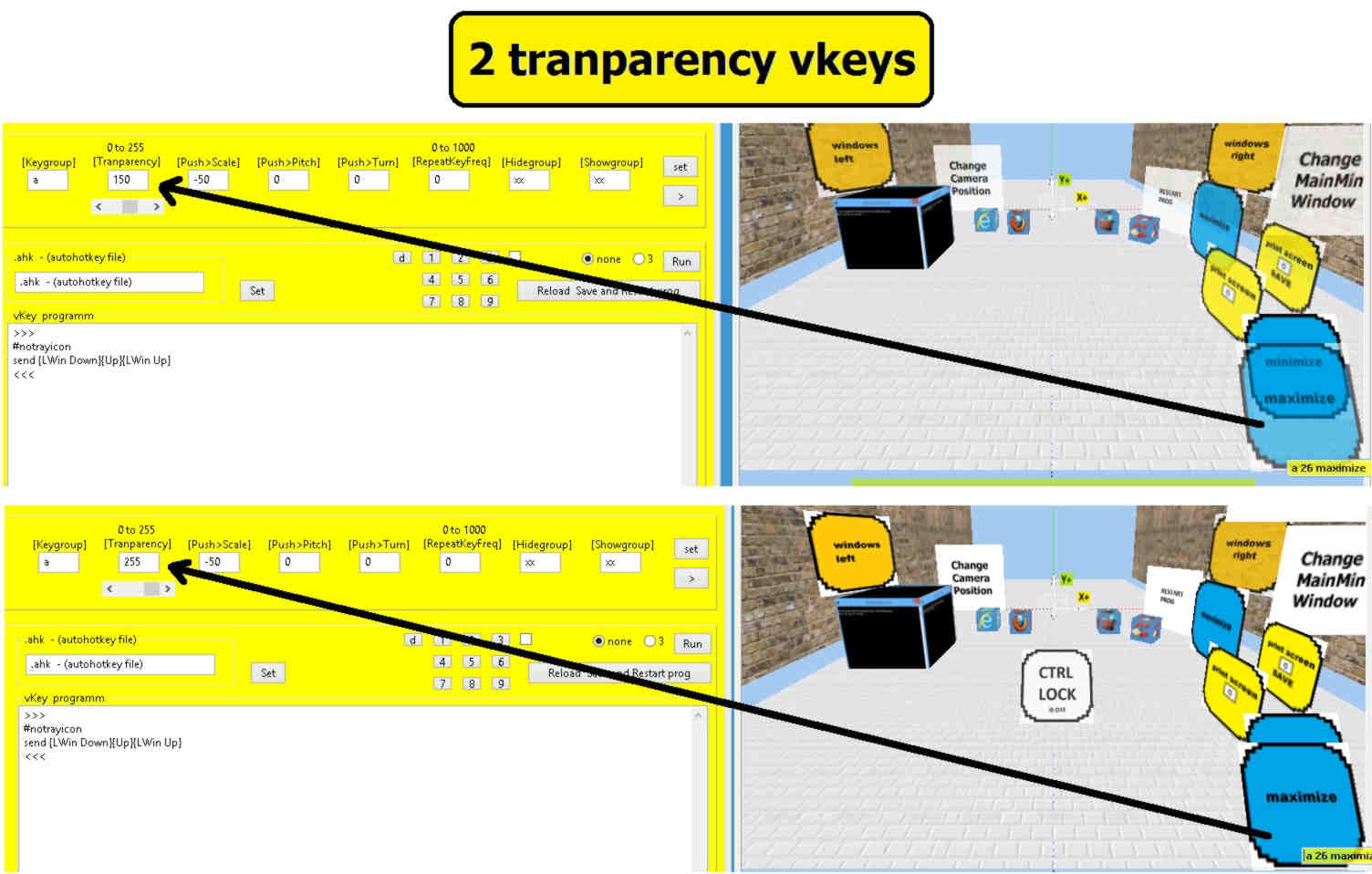 vkey transparency